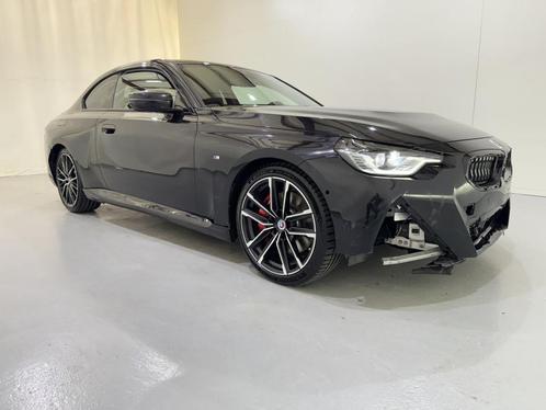 BMW 2 Serie Coupe 220i M Sport Pro Aut8 (bj 2023, automaat), Auto diversen, Schadeauto's, Automaat, Benzine, Coupé, Zwart