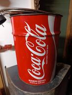 Coca cola coke blik/ton met deksel, Verzamelen, Merken en Reclamevoorwerpen, Ophalen, Zo goed als nieuw