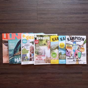 Tijdschriften 2x Linda, 2x Gezond+ Libellesen 3x Kampioen beschikbaar voor biedingen