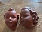 vintage goebel terracotta wand ornamenten, Ophalen of Verzenden