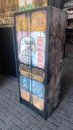 Special paint metalen 4 deurslockerkast, R, Ophalen of Verzenden, Zo goed als nieuw, H
