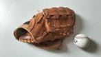 Volwassen linker honkbal handschoen honkbalhandschoen en bal, Sport en Fitness, Honkbal en Softbal, Ophalen of Verzenden, Zo goed als nieuw