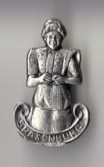 Spakenburg Traditionele Klederdracht broche, Verzamelen, Speldjes, Pins en Buttons, Gebruikt, Niet vindbaar, Niet vindbaar, Speldje of Pin