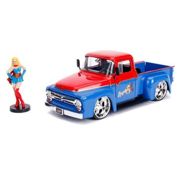 DC Bombshells Diecast Model Hollywood Rides 1/24 1956 Ford  beschikbaar voor biedingen