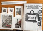 5 Houten Fotolijstjes met Houder - Nieuw!, Ophalen of Verzenden, Nieuw