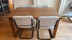 Houten Eettafel - 140x85x75 cm Ikea Mörbylånga, Ophalen, Gebruikt, 50 tot 100 cm, 100 tot 150 cm