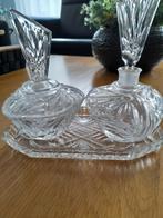 3 delig kaptafel setje, Antiek en Kunst, Antiek | Glas en Kristal, Ophalen of Verzenden