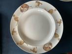 Zeldzaam dinerbord Francien kattenservies, Huis en Inrichting, Keuken | Servies, Ophalen of Verzenden, Zo goed als nieuw, Porselein