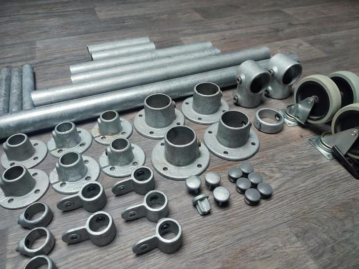 Buiskoppelingen/tubeclamp/steigerbuis/industrieel, Doe-het-zelf en Verbouw, IJzerwaren en Bevestigingsmiddelen, Ophalen