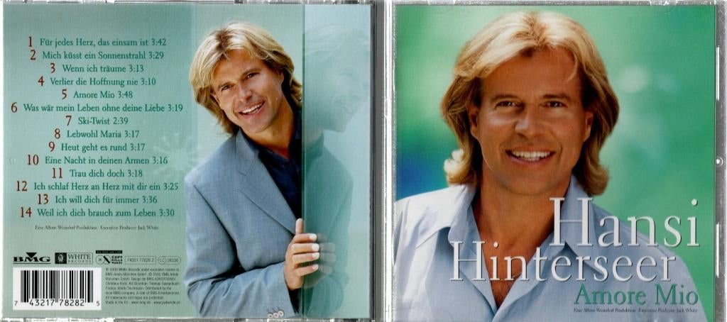 Hansi Hinterseer, Amore Mio, Ophalen of Verzenden, Zo goed als nieuw