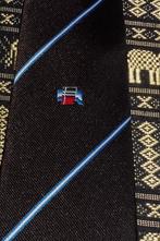 RDM stropdas blauw Rotterdamsche Droogdok Maatschappij logo, Ophalen of Verzenden, Nieuw, Gebruiksvoorwerp