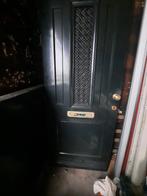 Voodeur met rooster 207x88, Ophalen, 80 tot 100 cm, 200 tot 215 cm, Hout