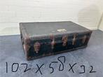 Vintage Koffer/Reiskist, Huis en Inrichting, Woonaccessoires | Kisten, Ophalen, Gebruikt, 100 tot 150 cm, H