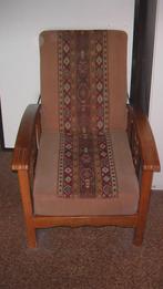 Vintage Rookstoel., Huis en Inrichting, Stoelen, Ophalen, Bruin, Vintage, Hout