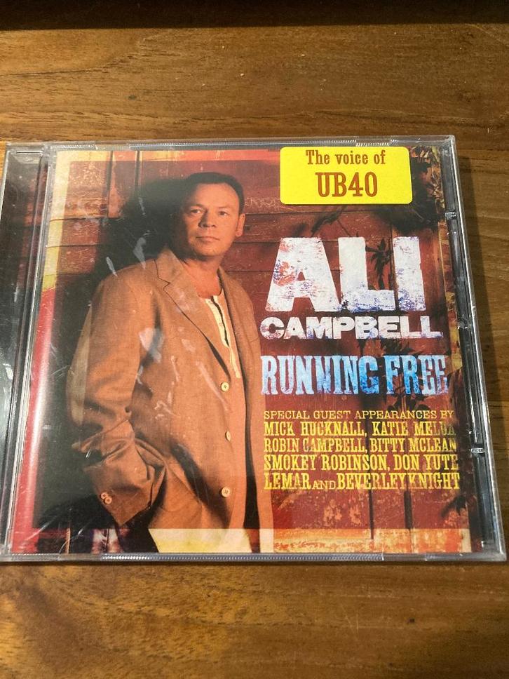 Ali Campbell - Running free (Zanger UB40), Cd's en Dvd's, Cd's | Pop, Zo goed als nieuw, 2000 tot heden, Verzenden