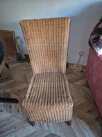 Rieten stoelen, Huis en Inrichting, Stoelen, Ophalen, Gebruikt, Bruin, Riet of Rotan