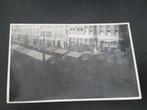 fotokaart, weekmarkt Rotterdam, Spanjaardstraat,  ongelopen., Verzamelen, Foto's en Prenten, 1940 tot 1960, Gebruikt, Foto, Verzenden