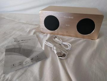 W1 - Wooden Bluetooth 3.0 Speaker beschikbaar voor biedingen