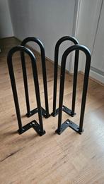 Zwarte tafelpoten, Tafelpoot, Minder dan 50 cm, Rond, Minder dan 50 cm