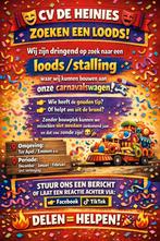 Gezocht : Carnaval bouwplaats ( langer termijn ), Ophalen of Verzenden