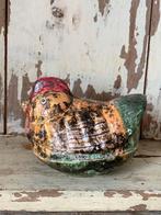 Oude papier mache candy container kip, Antiek en Kunst, Ophalen of Verzenden