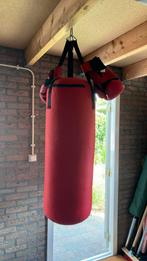 Bokszak met handschoenen merk Outshock, Ophalen, Zo goed als nieuw, Bokszak