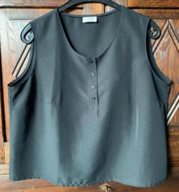 Zwart hemdje, tuniek zonder mouw; Sommermann; 48 beschikbaar voor biedingen