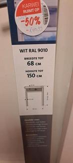 Bruynzeel rolhor voor raam Wit ral 9010, Ophalen, Kunststof, Minder dan 80 cm, Overige typen