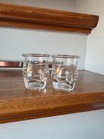 2x Bacardi shotglas, Ophalen of Verzenden, Zo goed als nieuw, Borrel- of Shotglas