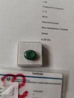Natural Emerald 6.28Cts, Sieraden, Tassen en Uiterlijk, Edelstenen, Ophalen of Verzenden, Zo goed als nieuw