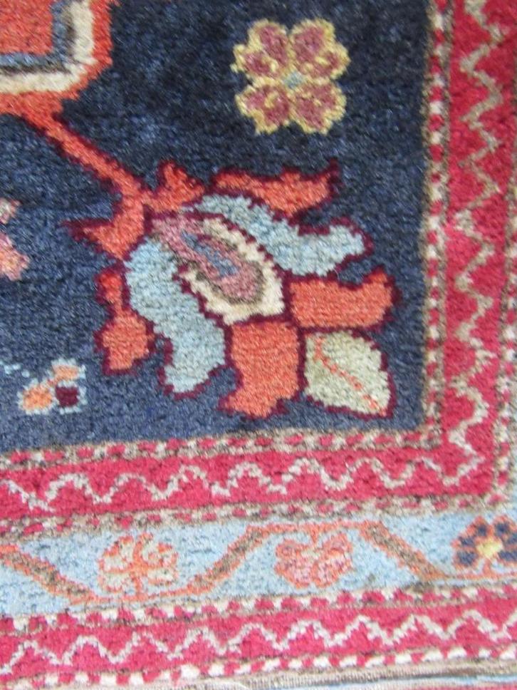 Antiek perzisch kleedje, pers handgeknoopt persje, Antiek en Kunst, Antiek | Woonaccessoires, Verzenden