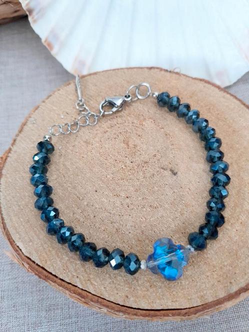Nieuw! Midnight blue, Sieraden, Tassen en Uiterlijk, Armbanden, Nieuw, Blauw, Ophalen of Verzenden