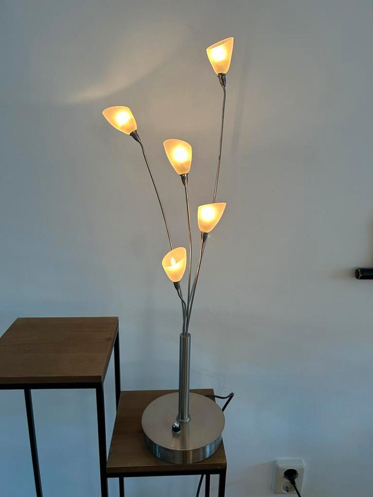 Mooie Boxford Holland BV vloerlamp, Huis en Inrichting, Lampen | Tafellampen, Zo goed als nieuw, Glas, Ophalen