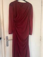 Bordoaux rood gala jurk, Ophalen of Verzenden, Zo goed als nieuw, Rood, Galajurk