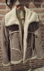 Originele Heegsuede jas mt 54/XL van Schuttersveld, Kleding | Heren, Ophalen of Verzenden, Zo goed als nieuw, Maat 52/54 (L), Beige