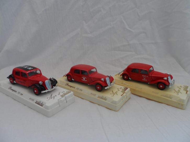 Solido modelauto’s, 4032, CITROEN Traction Avant 15 CV, Hobby en Vrije tijd, Modelauto's | 1:43, Gebruikt, Overige typen, Dinky Toys