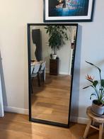 Spiegel met zwarte lijst 65x150, Huis en Inrichting, Woonaccessoires | Spiegels, Ophalen, Zo goed als nieuw, Rechthoekig, Minder dan 100 cm