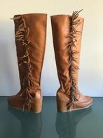 GRATIS VERZENDEN| Jonak Paris nieuwe leren bruine laarzen 36, Kleding | Dames, Schoenen, Hoge laarzen, Bruin, Verzenden, Nieuw