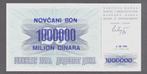 Bosnië-Herzegovina - Fake biljet 1 miljoen Dinar 1.IX.1993, Postzegels en Munten, Bankbiljetten | Europa | Niet-Eurobiljetten