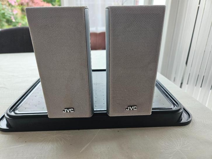 s et van 2 JVC satellietgeluidspekersysteem, Audio, Tv en Foto, Luidsprekers, Zo goed als nieuw, Overige typen, 60 tot 120 watt