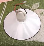 emaille lampenkap/wit email lampenkap/fitting porselein, Ophalen of Verzenden