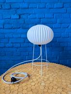 Vintage scandinavische tafellamp 1960s/ geupcycled, Ophalen of Verzenden, Gebruikt, Kunststof, Minder dan 50 cm
