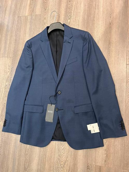 Hugo Boss wollen slimfit blazer / colbert (50) - NiEUW!, Kleding | Heren, Kostuums en Colberts, Nieuw, Maat 48/50 (M), Blauw, Verzenden