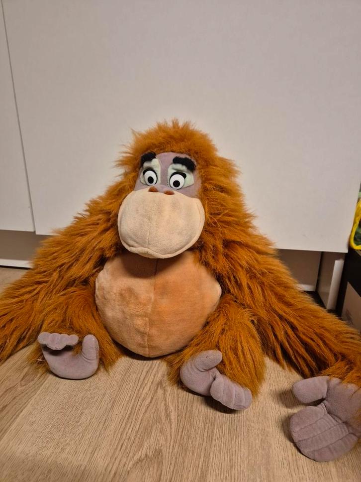 Jungle book knuffel king louie disneyland 50 cm, Verzamelen, Disney, Ophalen of Verzenden