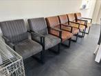 Eettafel stoelen, Huis en Inrichting, Stoelen, Ophalen, Gebruikt, Landelijk, Grijs