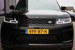 Land Rover Range Rover Sport 3.0 SDV6 BLACK EDITION | GRIJSK, Auto's, Bestelauto's, 249 pk, 2993 cc, Zwart, Leder