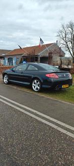 Peugeot 407 3.0 V6 24V Coupe AUT 2005 Zwart, Auto's, Peugeot, 2946 cc, 4 stoelen, Zwart, Bruin