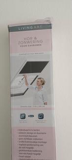 Nieuwe vliegengordijn en verduisteringsgordijn voor dakraam, Ophalen, 100 tot 150 cm, Zwart, Nieuw