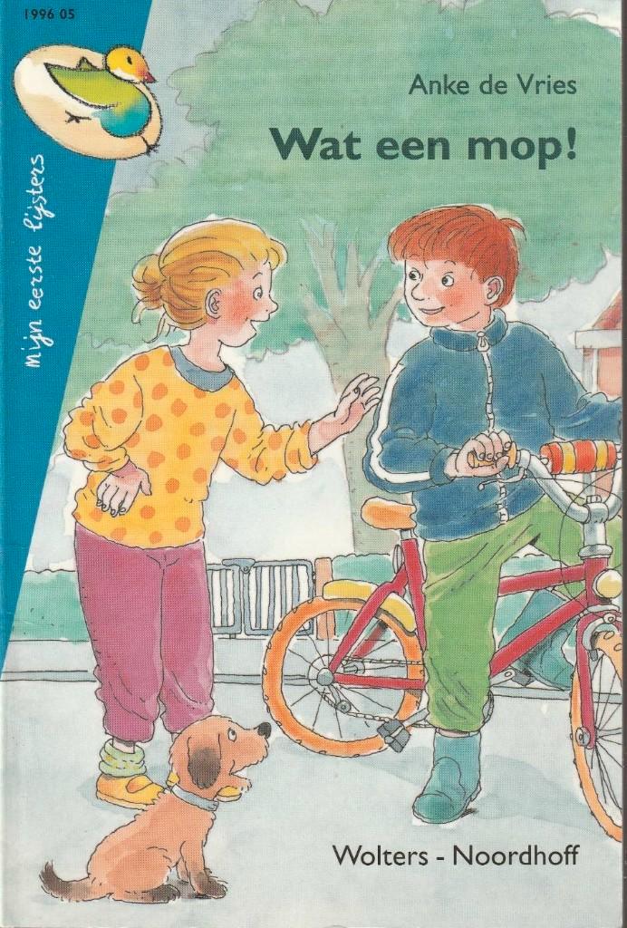 Wat een mop - Anke de Vries (AVI 4), Boeken, Kinderboeken | Jeugd | onder 10 jaar, Zo goed als nieuw, Fictie algemeen, Ophalen of Verzenden