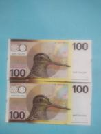 Snip, 2 x opvolgende serie Top unc, Postzegels en Munten, Bankbiljetten | Nederland, Ophalen of Verzenden, Euro's